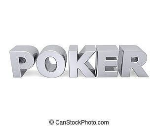 poker stake 4 letters crossword